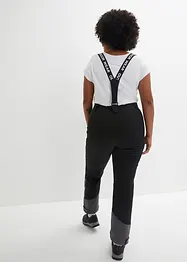 Pantaloni tecnici idrorepellenti in softshell elasticizzato, bonprix