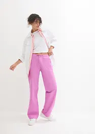 Pantaloni a palazzo in misto lino, bonprix