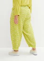 Pantaloni in mussola fantasia, bonprix