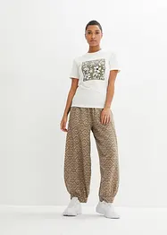 Pantaloni alla turca in puro cotone, bonprix