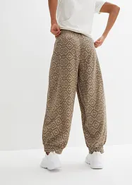 Pantaloni alla turca in puro cotone, bonprix