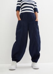 Pantaloni leggeri in twill con tasche applicate, bpc bonprix collection