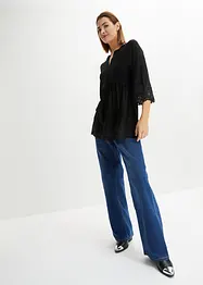Maglia lunga in viscosa, bonprix