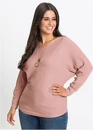 Maglione oversize a costine, bonprix