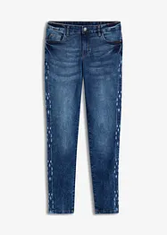 Jeans skinny elasticizzati, a vita media, bonprix