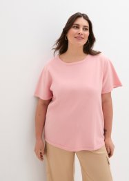 T-shirt in maglia fine di cotone, bpc bonprix collection