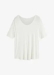Maglia con scollo rotondo in viscosa morbida, bonprix