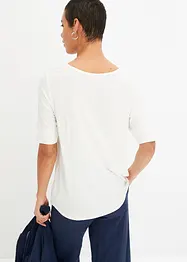 Maglia con scollo rotondo in viscosa morbida, bonprix