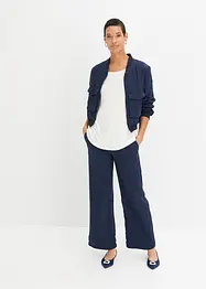 Maglia con scollo rotondo in viscosa morbida, bonprix