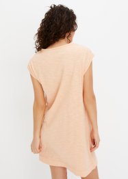 Camicia da notte lunga in cotone leggero con ricami, bpc bonprix collection