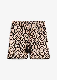 Shorts in jersey a vita alta con cinta comoda, bonprix