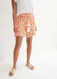 Shorts in jersey a vita alta con cinta comoda, bonprix