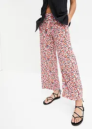 Pantaloni a palazzo con elastico in vita, bonprix