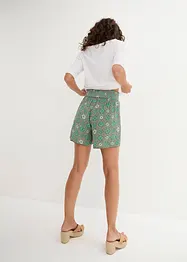 Shorts crinkle fantasia con elastico in vita, bonprix