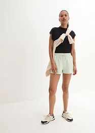 Shorts in felpa con cordoncino, bonprix