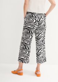 Pantaloni culotte in misto lino, bpc selection