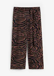 Pantaloni culotte in misto lino, bpc selection