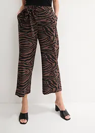 Pantaloni culotte in misto lino, bpc selection