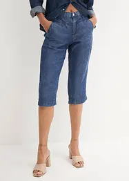 Jeans capri boyfriend in TENCEL™ Lyocell, John Baner JEANSWEAR