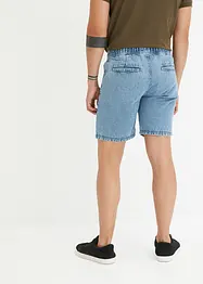 Bermuda di jeans con elastico in vita, regular fit, John Baner JEANSWEAR