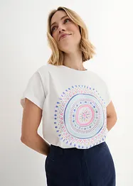 Maglia con stampa mandala, bonprix