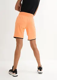 Shorts sportivi in felpa con tasche zippate, bpc bonprix collection