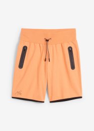 Shorts sportivi in felpa con tasche zippate, bpc bonprix collection