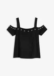 Maglia con cut-out e occhielli, BODYFLIRT boutique