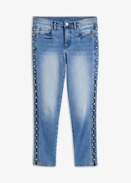 Jeans skinny elasticizzati, vita media, bonprix