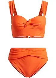 Bikini a balconcino (set 2 pezzi) in poliammide riciclata, bonprix