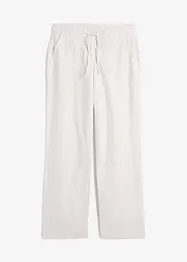 Pantaloni a palazzo in misto lino, bonprix