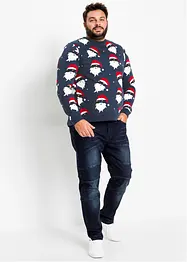 Maglione natalizio in filato fine, bonprix