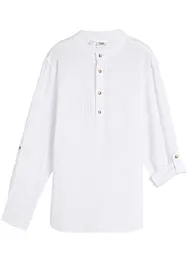 Camicia a maniche lunghe in mussola, bonprix