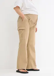 Pantaloni cargo prémaman elasticizzati, straight, bpc bonprix collection