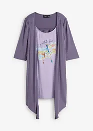 Maglia 2 in 1 in viscosa, bonprix