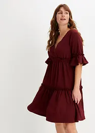 Abito con ricami traforati, bonprix