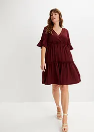 Abito con ricami traforati, bonprix