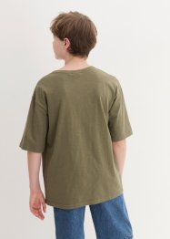 T-shirt in cotone biologico (pacco da 2), bpc bonprix collection