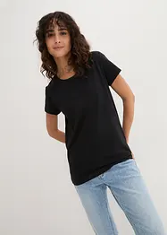 Maglia con scollo rotondo e maniche corte (pacco da 5), bonprix