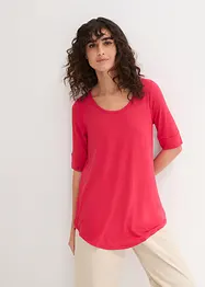 Maglia lunga in morbida viscosa, bonprix