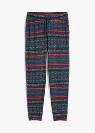 Pantaloni in jersey fantasia, bonprix