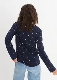 Maglia fantasia a maniche lunghe, bonprix