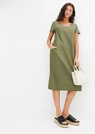 Abito in misto lino leggero, bonprix