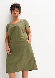 Abito in misto lino leggero, bonprix