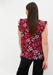 Blusa fantasia con fiocco, bonprix