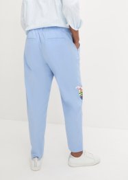 Pantaloni leggeri con pinces e libellule stampate, bpc bonprix collection