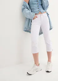 Jeans cropped slim fit, a vita media, bonprix