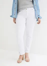 Jeans elasticizzati straight, vita media, bonprix