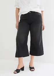 Jeans culotte elasticizzati ultra morbidi, bonprix