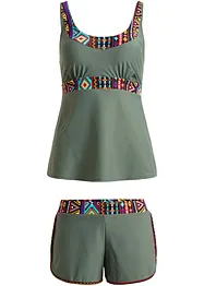 Tankini taglia lunga (set 2 pezzi), bonprix